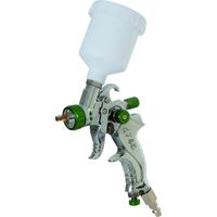Pistolet pneumatique HVLP 120 ml – Buse 0,8 mm – Pression max 4 bar – Consommation air 100-170 l/min – Pour retouches peinture – Sodisair