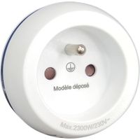 Adapter 2p+t Frankreich-Italien 230V 2300W - Lte Design