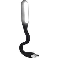 Lampara led flexible USB para portatil Negro