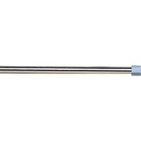 manche télescopique aluminium ø30mm 130cm embout hexagonal - mery