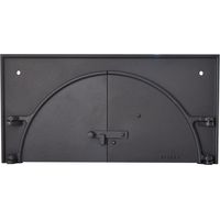Porte de four en fonte double battant – Dimensions 30x59,5 cm – Isolation optimale pour cuisson lente – Compatible modèles Ephrem