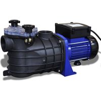 Vidaxl – Pompe électrique pour piscine 500 W – Débit max 10 000 L/h – Boîtier thermoplastique renforcé – Filtre transparent pour nettoyage facile