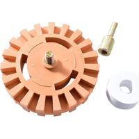 Outil pour retirer les autocollants en caoutchouc des pneus de 4 pouces pour voitures, vélos, camions et motos, épaisseur : 20 mm