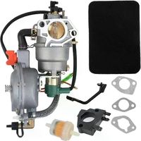 kigbf-Generator Dual Fuel Carburetor LPG/NG Conversion Kit For 45 KW To 10 KW Generators With Gasket Fuel Filter Air Filter
