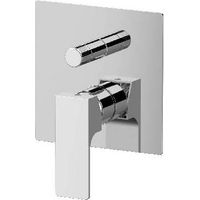 MISCELATORE INCASSO DOCCIA CON DEVIATORE A VITONE LINEA REBEL Misura: Cromo