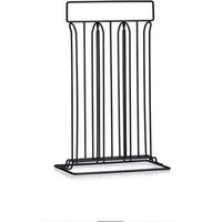 Portacápsulas de acero negro para 36 cápsulas 10 x 38 x 24,8