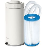 Intex – Epurateur à cartouche 1,7 m³/h – Filtration efficace pour piscines jusqu'à 10 m³ – Cartouche A incluse – Installation facile