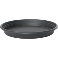 Florus Universal Saucer Round 25 Anthracite Sottovaso Rotondo