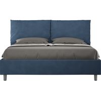 Letto Matrimoniale 160x190 cm Senza Rete Antea Blu