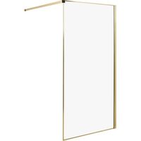 Shower Screen WASPAM 1000 x 1900 mm Gold