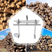 Scierie mobile pour tronçonneuse, tronçonneuse plancher, fraisage, support de tronçonneuse, support de tronçonneuse, support de scie à chaîne mobile pour tronçonneuse, accessoires de