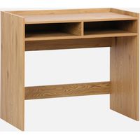 Scrivania decorazione legno 2 cassetti di stoccaggio