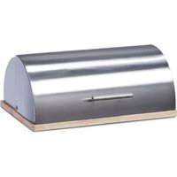 Zeller 20475 Portapane, Stainless Steel, Beige, 39x28.5x16 cm