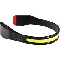Lampe frontale LED rechargeable, lampe frontale LED à faisceau large et lumineux, lampe pour casque de chantier, phares pour la tête