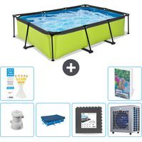 Exit-toys Piscina Exit Rectangular - 300x200x65 cm - 7-piezas S330