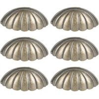 PCS Seashell Nautical Knobs Vintage Door Handle Cabinet Drawer Cupboard Pull Sea Drawer Knobs Dresser Knobs Handles for Kitchen Furniture Wardrobe Closet