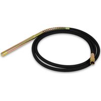 Eberth – Vibreur à béton 45mm 6m – Arbre flexible en acier pour compactage professionnel – Tête vibrante pour béton frais