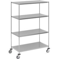 Kongamek, Chariot à tablettes en inox, soudé, L x l x h 1075 x