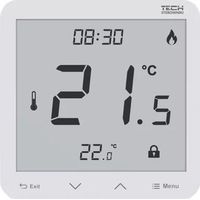 Tech R-12S régulateur de température blanc performant LCD