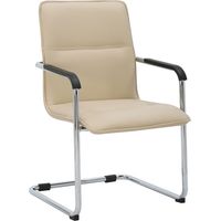 Freischwinger Seattle Kunstleder creme