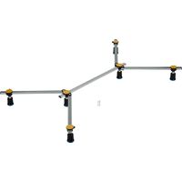 Piedino per doccia Piede Ferroplast D6 Mini XL Gamma di regolazione dell'altezza 87-115 mm 000146004