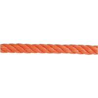Polypropylen-Tauwerk gedreht orange ø14mm Rolle 48m - Chapuis
