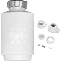 Thermostat Intelligent pour Radiateur, Actuateur Radiateur Connecté ZIGBEE, Contrôleur de Température