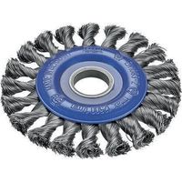 Osborn Rundbürste Stahldraht 115x12 mm gezopft