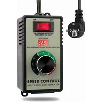 Jeffergarden Contrôleur de vitesse/régulateur de tension portable 4000W, adapté aux outils électriques, meuleuses d'angle, coupe-marbre et ventilateurs électriques