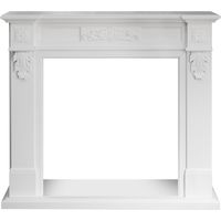 Cadre De Cheminée En Bois Trumanwhite L121Xp38Xh108
