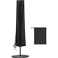 (H240x57x57cm) 2m 3m Parasol Waterproof Cover 420D Oxford Umbrella Cover (with Zip) Parasol Cover