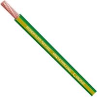 Rolle eines halogenfreien Kabels 2,5 mm gelb und grün (200 m) H07Z1-K AS 750V