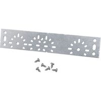 Montageplatte 250 mm Stahl verzinkt für Pressfitting-Wandwinkel / Wandscheiben - doppelt - Stichmaße 73, 80, 100, 153 mm