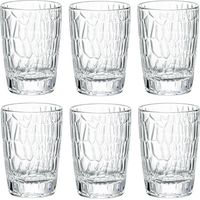 Morleos set 6 Shot Roco policarbonato trasparente 5 cl