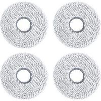 Ecovacs Weiße Wischtücher und Mopps für Saugroboter
