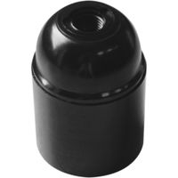 Portalampada nero E27 LAPS900LBK/NE per lampade attacco E27 standard