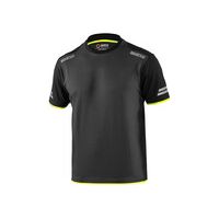 SPARCO T-SHIRT TUCSON GREY YELLOW TG S