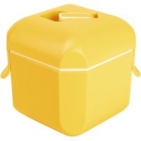 Jarsty pentola microonde 1 porzione giallo polipropilene