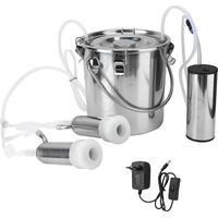 Machine à traire électrique domestique pour vache, 5l, avec pompe à aspiration directe (pour)