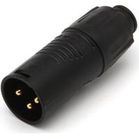 Rean Tiny - Adaptateur Xlr Male Vers Xlr Male - Noir