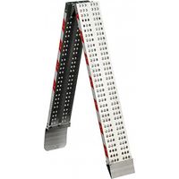 Klappbare Rampe aus Alu - Länge 250cm, Breite 20cm, rutschfest, leicht - 9474-611