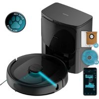 Cecotec Robot Aspirador y Friegasuelos con Base Autovaciado Conga 9590 Spin Revolution Ultra Power Home Essential