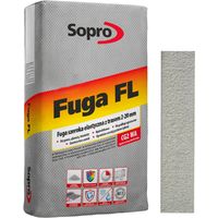 Sopro flexibler Fugenmörtel FL grau 25 kg breit mit 2-20 mm Fugenbreite
