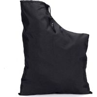 Sac pour souffleur de feuilles, sac pour aspirateur, sac de collecte pour aspirateur de feuilles, sac pour aspirateur de feuilles avec fermeture éclair et cordon de serrage, Oxford imperméable (60 x 4