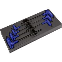 Expert 7pce Expert P Shaped Torx Set T10-40. Mo