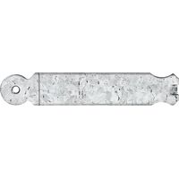 Patte à scellement - GAH ALBERTS - 160-K1 - Acier galvanisé - Épaisseur 2,5 mm - Trou 5,5 mm
