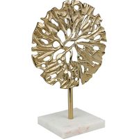 Objet décoratif avec socle en marbre 31x18x43cm