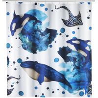 Rideau d.douche 180x200 Aquaris GRS PES