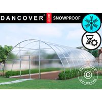 Serra in policarbonato, Strong NOVA 60m², 6x10m, Argento - Dancover