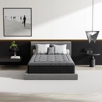 DEWINNER Colchon 90 x 190 Altura 30 cm Colchón Viscoelástico Muelles Ensacados Individuales Firmeza Media Transpirable, Antideslizante y Antiácaros